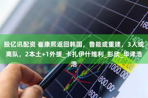 股亿讯配资 崔康熙返回韩国，鲁能或重建，3人或离队，2本土+1外援_卡扎伊什维利_彭欣_毕津浩