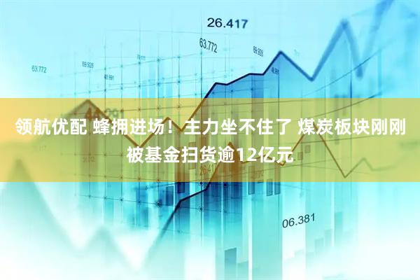 领航优配 蜂拥进场！主力坐不住了 煤炭板块刚刚被基金扫货逾12亿元